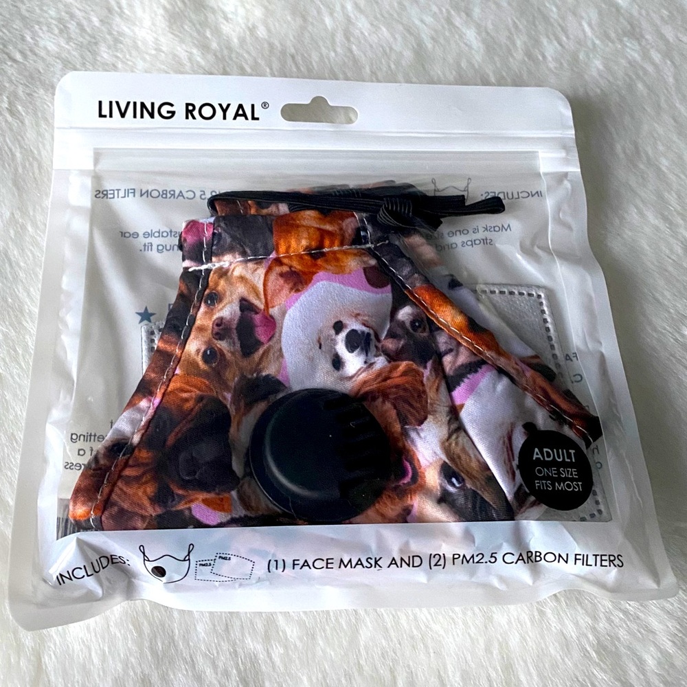 Brand new sealed puppy face mask